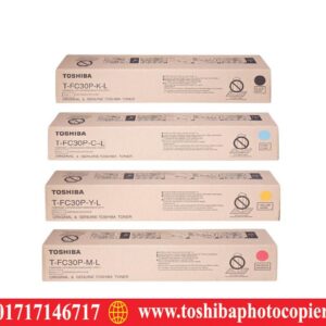 Toshiba T-FC30P-Y,M,C,K Genuine Four Color Toner Cartridge
