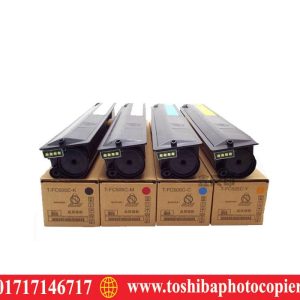 Toshiba T-FC505C-K/C/M/Y Genuine Color Toner Cartridge