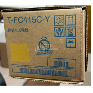 Buy Toshiba T-FC415C-Y Yellow Toner from "Toshiba Photocopier BD" Shop Only. Toshiba T-FC415C-Y Yellow Toner Cartridge also supports the following models: Toshiba e-studio 2010AC, 2510AC, 2515AC, 3015AC, 3515AC, 4515AC, 5015AC, 2110AC, 2615AC, 3115AC, 3615AC, 4615AC/5115AC Multifunctional Color Photocopier Machines. T-FC415C-K Black Toner has a net weight of 570 gm and a maximum yield of ±25000 Pages @ 5% Average Coverage.