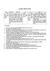 সংশোধিত এসএসসি পরিক্ষার রোটিন ২০২২- SSC Update Routine BD
