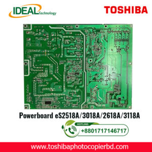 Toshiba e-Studio 2518A, 3018A, 2618A, 3118A Copiers Powerboard: A Comprehensive Guide Are you looking to enhance the performance of your Toshiba e-Studio copiers? The powerboard plays a crucial role in ensuring smooth operation and reliable functionality of these advanced machines. In this article, we will delve into the details of the Toshiba e-Studio 2518A, 3018A, 2618A, and 3118A copiers powerboard, and how it contributes to the overall efficiency of the devices. Understanding the Powerboard The powerboard, also known as the power supply board, is a vital component of the Toshiba e-Studio copiers. It is responsible for regulating the electrical power that is supplied to the various parts of the machine, ensuring stable voltage levels and preventing power surges that could potentially damage the copier's sensitive components. Key Functions of the Powerboard Voltage Regulation: The powerboard ensures that the copier receives a consistent voltage supply, preventing fluctuations that could lead to malfunctions or poor print quality. Power Distribution: It distributes power to the different sections of the copier, such as the fuser unit, imaging drum, and paper feed mechanisms, enabling smooth and efficient operation. Protection: The powerboard includes built-in protection mechanisms to safeguard the copier from power spikes or electrical faults, minimizing the risk of damage and downtime. Common Issues with Powerboards Over time, the powerboard of the Toshiba e-Studio copiers may encounter various issues that could affect the copier's performance. Some common problems include: Power Surges: Sudden power surges or electrical fluctuations can damage the powerboard, leading to erratic behavior or complete failure of the copier. Overheating: Continuous usage or environmental factors can cause the powerboard to overheat, affecting its efficiency and longevity. Component Failure: Individual components within the powerboard may fail due to wear and tear, necessitating repairs or replacement. Maintenance and Troubleshooting To ensure optimal performance and longevity of the powerboard in your Toshiba e-Studio copier, regular maintenance is essential. Here are some tips for effective maintenance and troubleshooting: Regular Inspections: Periodically check the powerboard for any signs of damage, corrosion, or loose connections. Cleaning: Keep the powerboard clean and free from dust or debris that could obstruct ventilation and contribute to overheating. Professional Assistance: For complex issues or component replacements, consult with a qualified technician to ensure proper maintenance and repairs. Conclusion The powerboard is a critical component of the Toshiba e-Studio 2518A, 3018A, 2618A, and 3118A copiers, providing essential support for their efficient operation. By understanding the key functions and common issues of the powerboard, you can take proactive measures to maintain its performance and ensure the longevity of your copier. Remember to prioritize regular maintenance and seek professional assistance when needed to keep your copier running smoothly. Meta Description: Learn about the importance of the powerboard in Toshiba e-Studio copiers and how to maintain optimal performance. Find out how to troubleshoot common issues and ensure your copier's longevity. So, have you ever experienced powerboard issues with your Toshiba e-Studio copier? Remember, proper maintenance and timely repairs can make all the difference in ensuring smooth and reliable operation.