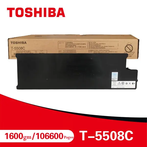 Toshiba T-5508C Original Black Toner Cartridge - Image 2