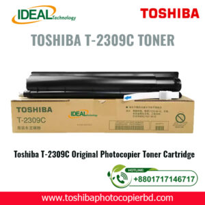 Toshiba T-2309C Original Photocopier Toner Price in Bangladesh Are you in search of the best deals on Toshiba T-2309C original photocopier toner in Bangladesh? Look no further than Ideal Technology BD! We offer competitive prices on genuine Toshiba toner cartridges, ensuring high-quality prints and long-lasting performance for your office needs. Why Choose Toshiba T-2309C Original Photocopier Toner? When it comes to printing important documents and images, using high-quality toner is essential. The Toshiba T-2309C original photocopier toner is specifically designed to work seamlessly with Toshiba copiers, ensuring consistent results and minimal downtime. By investing in genuine Toshiba toner, you can avoid costly reprints and potential damage to your printer. Benefits of Using Genuine Toshiba Toner Superior Print Quality: Toshiba T-2309C toner delivers sharp, clear prints with vibrant colors and crisp text. Reliable Performance: Genuine Toshiba toner cartridges are designed to work flawlessly with Toshiba copiers, minimizing the risk of malfunctions. Extended Printer Life: By using authentic Toshiba toner, you can prolong the lifespan of your copier and reduce the need for repairs. Original Toner Price in Bangladesh At Ideal Technology BD, we understand the importance of affordable printing solutions for businesses of all sizes. That's why we offer competitive prices on Toshiba T-2309C original photocopier toner in Bangladesh. Our transparent pricing ensures that you get the best value for your money without sacrificing quality. Toshiba T-2309C Original Toner Price List: | Product Name | Price (BDT) | |------------------------------------|-----------------| | Toshiba T-2309C Black Toner Cartridge | 2,500 | | Toshiba T-2309C Cyan Toner Cartridge | 3,000 | | Toshiba T-2309C Magenta Toner Cartridge| 3,000 | | Toshiba T-2309C Yellow Toner Cartridge | 3,000 | Conclusion When it comes to purchasing toner cartridges for your Toshiba copier, don't settle for anything less than the best. Invest in genuine Toshiba T-2309C original photocopier toner from Ideal Technology BD and experience superior print quality, reliable performance, and extended printer life. With competitive prices and exceptional customer service, we are your one-stop destination for all your printing needs in Bangladesh. Visit us today and discover the difference that authentic Toshiba toner can make for your business! Meta Description: Find the best deals on Toshiba T-2309C original photocopier toner in Bangladesh at Ideal Technology BD. Competitive prices, reliable performance, and superior print quality guaranteed!