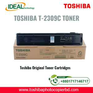 Toshiba T-2309C Original Photocopier Toner Price in Bangladesh Are you in search of the best deals on Toshiba T-2309C original photocopier toner in Bangladesh? Look no further than Ideal Technology BD! We offer competitive prices on genuine Toshiba toner cartridges, ensuring high-quality prints and long-lasting performance for your office needs. Why Choose Toshiba T-2309C Original Photocopier Toner? When it comes to printing important documents and images, using high-quality toner is essential. The Toshiba T-2309C original photocopier toner is specifically designed to work seamlessly with Toshiba copiers, ensuring consistent results and minimal downtime. By investing in genuine Toshiba toner, you can avoid costly reprints and potential damage to your printer. Benefits of Using Genuine Toshiba Toner Superior Print Quality: Toshiba T-2309C toner delivers sharp, clear prints with vibrant colors and crisp text. Reliable Performance: Genuine Toshiba toner cartridges are designed to work flawlessly with Toshiba copiers, minimizing the risk of malfunctions. Extended Printer Life: By using authentic Toshiba toner, you can prolong the lifespan of your copier and reduce the need for repairs. Original Toner Price in Bangladesh At Ideal Technology BD, we understand the importance of affordable printing solutions for businesses of all sizes. That's why we offer competitive prices on Toshiba T-2309C original photocopier toner in Bangladesh. Our transparent pricing ensures that you get the best value for your money without sacrificing quality. Toshiba T-2309C Original Toner Price List: | Product Name | Price (BDT) | |------------------------------------|-----------------| | Toshiba T-2309C Black Toner Cartridge | 2,500 | | Toshiba T-2309C Cyan Toner Cartridge | 3,000 | | Toshiba T-2309C Magenta Toner Cartridge| 3,000 | | Toshiba T-2309C Yellow Toner Cartridge | 3,000 | Conclusion When it comes to purchasing toner cartridges for your Toshiba copier, don't settle for anything less than the best. Invest in genuine Toshiba T-2309C original photocopier toner from Ideal Technology BD and experience superior print quality, reliable performance, and extended printer life. With competitive prices and exceptional customer service, we are your one-stop destination for all your printing needs in Bangladesh. Visit us today and discover the difference that authentic Toshiba toner can make for your business! Meta Description: Find the best deals on Toshiba T-2309C original photocopier toner in Bangladesh at Ideal Technology BD. Competitive prices, reliable performance, and superior print quality guaranteed!