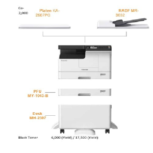 Toshiba MY-1043 Extra Paper Feed Drawer Unit: A Convenient Solution for Your Office Needs In today's fast-paced business world, efficiency and productivity are key. When it comes to managing your office space and supplies, having the right equipment can make all the difference. One essential piece of hardware that can help streamline your workflow is the Toshiba MY-1043 Extra Paper Feed Drawer Unit. What is the Toshiba MY-1043 Extra Paper Feed Drawer Unit? The Toshiba MY-1043 Extra Paper Feed Drawer Unit is an additional paper tray that can be added to compatible Toshiba printers and multifunction devices. This extra paper feed drawer unit allows you to increase the paper capacity of your printer, minimizing the need for frequent refills and reducing downtime. Key Features of the Toshiba MY-1043 Extra Paper Feed Drawer Unit Increased Paper Capacity: With the Toshiba MY-1043 Extra Paper Feed Drawer Unit, you can add up to 550 sheets of paper, expanding your printer's paper capacity and reducing the frequency of paper reloads. Convenient Paper Management: The extra paper feed drawer unit allows you to load different paper sizes or types in separate trays, making it easy to switch between different print jobs without having to manually change paper. Seamless Integration: The Toshiba MY-1043 Extra Paper Feed Drawer Unit is designed to seamlessly integrate with compatible Toshiba printers and multifunction devices, ensuring hassle-free setup and operation. How Can the Toshiba MY-1043 Extra Paper Feed Drawer Unit Benefit Your Office? Enhanced Productivity: By reducing the need for frequent paper refills, the Toshiba MY-1043 Extra Paper Feed Drawer Unit helps minimize downtime and keeps your office workflow running smoothly. Cost Savings: With the ability to load different paper types in separate trays, you can optimize paper usage and reduce waste, leading to potential cost savings in the long run. Improved Print Quality: Having a dedicated paper tray for specific print jobs can help ensure consistent print quality and reduce the risk of paper jams or misfeeds. In conclusion, the Toshiba MY-1043 Extra Paper Feed Drawer Unit is a valuable addition to any office environment looking to boost efficiency and streamline paper management. With its increased paper capacity, convenient paper management features, and seamless integration with compatible Toshiba devices, this extra paper feed drawer unit can help enhance productivity, reduce costs, and improve overall print quality. Upgrade your office setup today with the Toshiba MY-1043 Extra Paper Feed Drawer Unit and experience the difference for yourself! Are you ready to take your office productivity to the next level with the Toshiba MY-1043 Extra Paper Feed Drawer Unit? Whether you're looking to streamline your workflow, reduce downtime, or improve print quality, the Toshiba MY-1043 Extra Paper Feed Drawer Unit has you covered. Don't wait any longer - invest in this convenient solution for your office needs and experience the benefits firsthand!