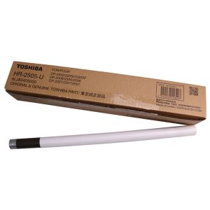 The Toshiba HR-2505-U Original Fuser Roller works for Heating Section to make proper printing of the document easy process. Its estimated copy life is 75,000, made by China & supported for Toshiba e-Studio 2006, 2007, 2307, 2306, 2506, 2507, 2303A, 2303AM, 2307, 2309A, 2505, 2505F, 2505H, 2803A, 2803AM, 2809, 2523A, 2523AD, 2323AM, 2823AM, 2329A, 2829A Series Photocopiers.