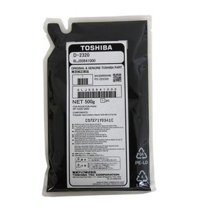 Buy Toshiba D-2320 Original Black Developer Ink Price In Bangladesh The Toshiba D-2320 Developer is made for Toshiba e-Studio 166, 206, 181, 211, 223, 243, 195, 245, 230, 232, 233, 230, 232, 233 Series Photocopiers. Its work printing Color is Black and the developer's estimated weight is 500gm. You will be able to print or copy out an estimated total of 1,00,000 pages.