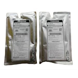 Buy Toshiba D-5070 Original Black Developer 6LK28272000 Best Price in Bangladesh Toshiba D-30208 Original Black Developer is formulated with ease to ensure your Toshiba laser printer produces the highest quality output. The developer is an excellent choice for Toshiba e-Studio 257,307,357, 457, 507, 2508A, 3008A, 3508A, 4508A, 5008A, 2518A, 3018A, 3518A, 4518A, 5018A, 2618A, 3118A, 3618A, 4618A, 5118A, 2528A, 3028A, 3528A, 4528A Series Photocopier developers. It has a copy life of over 100000+ pages and a total weight of 500gm. It does not have any warranty.