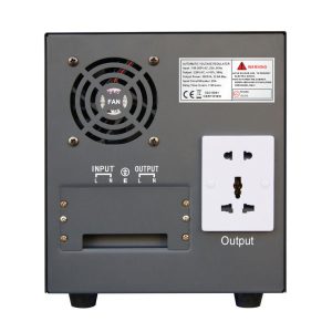 Sako 2000va servo automatic voltage stabilizer price in bangladesh is ৳ 8,500. This Sako Servo Automatic Voltage Stabilizer has a 2000VA/1600W capacity and an analog display. It has an input voltage of 130V-250V and an output voltage of 220V and acts as protection against under-voltage, over-voltage, and overload. Besides, it can cut high voltage and low voltage with automatic restart and delay timer and ensures protection from short circuits.