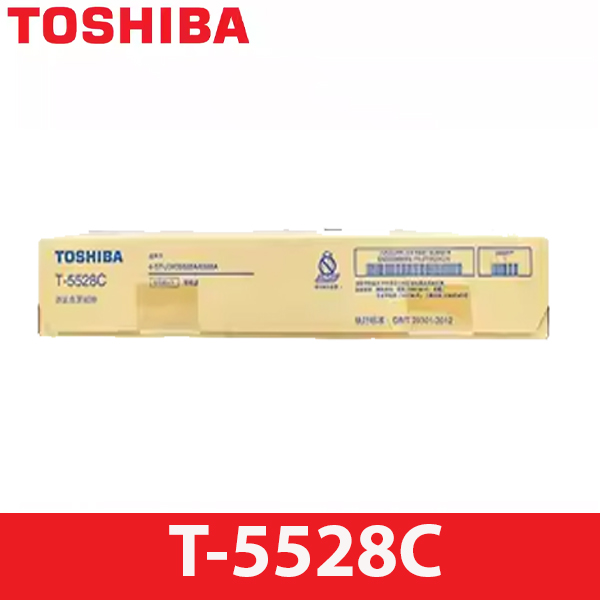 Brand: TOSHIBA Model: T-5528C Colour Type: Black Print Technology: Monochrome Laser Printing Yield (Approx): ± 35,000 Pages Compatible: e-Studio 5528A; e-Studio 6528A Weight: 700gm