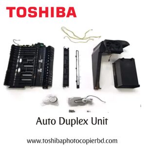 Brand Toshiba  Part No MD-0106 Items Auto Duplex Unit Supported Machines Toshiba Auto Duplex Unit MD-0106 Use for Toshiba e-Studio 2006, 2306, 2506, 2007, 2307, 2507, 2303A, 2803A, 2303AM, 2803AM and 2523A Photocopiers Conditions Reconditions (Imported Product) Warranty No  Warranty