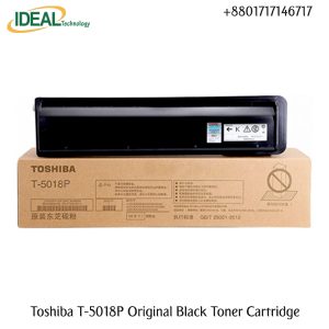 Brand: TOSHIBA Model: T-5018P Color Type: Black Print Technology: Monochrome Laser Printing Yield (Approx): ±35,000 Pages Compatible: e-Studio 2518A; 3018A; 3518A; 4518A; 5018A Photocopier. Weight: 700gm