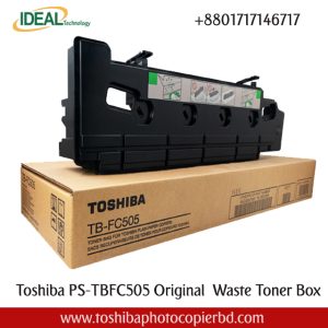 Toshiba PS-TBFC505 Original Waste Toner Box: The Ultimate Solution for Your Toshiba Printer Are you tired of dealing with messy and inefficient waste toner disposal in your Toshiba printer? Look no further! The Toshiba PS-TBFC505 Original Waste Toner Box is here to save the day. With its innovative design and high-quality materials, this waste toner box is the perfect solution for keeping your printer running smoothly and efficiently. Why Choose the Toshiba PS-TBFC505 Original Waste Toner Box? The Toshiba PS-TBFC505 Original Waste Toner Box is specifically designed for use with a wide range of Toshiba printers, including the e-Studio 3508LP, 4508LP, 2505AC, 3005AC, 4505AC, 5005AC, 2515AC, 015AC, 515AC, 2615A, 3115AC, 3615AC, 4615AC, 5115AC, 2555C, 3055C, 3555C, 4555C, and 5055C. This waste toner box is easy to install and ensures that your printer operates at peak performance without any hassle. Key Features of the Toshiba PS-TBFC505 Original Waste Toner Box Easy to install and replace High-quality construction for optimal performance Compatible with a wide range of Toshiba printers Helps maintain clean and clear printouts Environmentally friendly disposal of waste toner With the Toshiba PS-TBFC505 Original Waste Toner Box, you can say goodbye to messy toner spills and hello to crisp, professional-quality prints every time. Don't let a clogged waste toner box slow you down - invest in the Toshiba PS-TBFC505 and experience the difference for yourself. How to Install the Toshiba PS-TBFC505 Original Waste Toner Box Installing the Toshiba PS-TBFC505 Original Waste Toner Box is quick and easy. Simply follow these steps: Open the toner cover on your Toshiba printer. Locate the waste toner box compartment. Remove the empty waste toner box and dispose of it properly. Insert the new Toshiba PS-TBFC505 Original Waste Toner Box into the compartment. Close the toner cover and you're ready to go! Where to Buy the Toshiba PS-TBFC505 Original Waste Toner Box Ready to upgrade your Toshiba printer with the Toshiba PS-TBFC505 Original Waste Toner Box? Look no further than your authorized Toshiba dealer. They will have the genuine product you need to keep your printer running smoothly and efficiently. Don't settle for inferior waste toner boxes - choose the original Toshiba PS-TBFC505 for the best results. When it comes to keeping your Toshiba printer in top condition, the Toshiba PS-TBFC505 Original Waste Toner Box is the perfect solution. Say goodbye to messy toner disposal and hello to clear, crisp prints with this high-quality waste toner box. Upgrade your printer today and experience the difference for yourself! Meta Description: Looking for a reliable waste toner box for your Toshiba printer? Check out the Toshiba PS-TBFC505 Original Waste Toner Box for top-quality performance and easy installation.