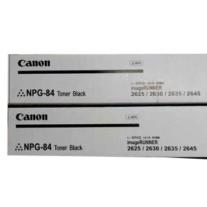 Canon NPG-84 Copier Genuine Black Toner Cartridge