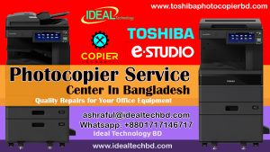 Photocopier Service Center: Quality Repairs for Your Office Equipment In today's fast-paced business world, having a reliable photocopier is essential for keeping your office running smoothly. However, when your photocopier breaks down, it can be frustrating and disruptive to your workflow. That's where a professional photocopier service center comes in to save the day. Why Choose a Photocopier Service Center? If you're experiencing issues with your photocopier, such as paper jams, poor print quality, or error messages, it's important to get it fixed as soon as possible. A dedicated photocopier service center has the expertise and experience to diagnose and repair any issues with your machine quickly and efficiently. With their technical know-how, they can get your photocopier up and running in no time, saving you time and hassle. What Services Do Photocopier Service Centers Offer? Photocopier service centers offer a range of services to keep your office equipment in top condition. From regular maintenance and cleaning to troubleshooting and repairs, they have all the tools and skills necessary to ensure your photocopier operates smoothly. Some of the common services offered by photocopier service centers include: Regular maintenance: Preventive maintenance can help extend the life of your photocopier and prevent costly breakdowns. Repairs: Whether it's a minor issue or a major malfunction, a service center can diagnose and repair any problem with your photocopier. Supply of parts: If your photocopier needs new parts or accessories, a service center can source and replace them for you. Installation: If you've recently purchased a new photocopier, a service center can help you set it up and configure it to your specific needs. How to Choose the Right Photocopier Service Center When selecting a photocopier service center for your office equipment, it's important to consider a few key factors. Look for a service center that has: Experience: Choose a service center that has a proven track record of repairing photocopiers and providing excellent service. Expertise: Make sure the technicians at the service center are trained and certified to work on your specific brand of photocopier. Promptness: A reliable service center should respond quickly to your service requests and provide timely repairs. Affordability: Compare prices and service packages from different service centers to find one that fits your budget. Ideal Technology BD: Your Trusted Photocopier Service Center Ideal Technology BD is a premier photocopier service center with years of experience in repairing and servicing all major brands of photocopiers. Our team of skilled technicians is dedicated to providing fast, reliable, and cost-effective repairs for your office equipment. Whether you need regular maintenance, repairs, or technical support, we've got you covered. With Ideal Technology BD, you can rest assured that your photocopier is in good hands. We pride ourselves on our commitment to quality service and customer satisfaction. So why wait? Contact Ideal Technology BD today for all your photocopier service needs. Remember, when it comes to keeping your office equipment running smoothly, a professional photocopier service center is your best bet. Don't let a malfunctioning photocopier slow you down – call Ideal Technology BD today for fast and reliable service. ?
