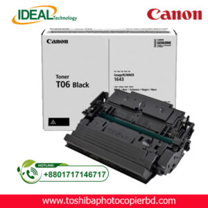 Canon T06 Original Copier Toner Cartridge Price in Bangladesh Are you in search of the best deal for Canon T06 original copier toner cartridges in Bangladesh? Look no further than Ideal Technology BD! With our wide selection of genuine Canon products at competitive prices, you can trust us to meet all your printing needs. Let's dive into the details of the Canon T06 original copier toner cartridge and explore the prices available at Ideal Technology BD. Introduction: Canon T06 Original Copier Toner Cartridge The Canon T06 original copier toner cartridge is designed to deliver high-quality prints with crisp text and vibrant images. This genuine Canon product ensures consistent performance and reliability, allowing you to print with confidence every time. With easy installation and compatibility with a range of Canon copier models, the Canon T06 toner cartridge is a popular choice among businesses and individuals looking for professional printing results. Experience the Quality with Ideal Technology BD At Ideal Technology BD, we understand the importance of using genuine products to maximize the performance of your Canon copier. That's why we offer the Canon T06 original copier toner cartridge at a competitive price, ensuring you get the best value for your money. With our dedication to customer satisfaction and commitment to quality, you can trust Ideal Technology BD to provide you with top-notch products and services. Expertise in Printing Solutions With years of experience in the printing industry, Ideal Technology BD has established itself as a reliable source for all your printing needs. Our team of experts is knowledgeable about the latest printing technologies and can provide you with valuable insights and recommendations to help you make informed decisions. When you choose Ideal Technology BD, you can feel confident that you are getting the best products and services available in the market. Authority in Genuine Canon Products As a trusted supplier of genuine Canon products, Ideal Technology BD has earned a reputation for excellence and reliability. We work closely with Canon to ensure that our customers receive authentic products that meet the highest standards of quality and performance. When you purchase the Canon T06 original copier toner cartridge from Ideal Technology BD, you can rest assured that you are getting a genuine product that will deliver superior results. Trust Ideal Technology BD for the Best Prices When it comes to finding the best prices for Canon T06 original copier toner cartridges in Bangladesh, Ideal Technology BD is your go-to destination. We offer competitive prices on all our products, ensuring that you get the best value for your money. With our commitment to customer satisfaction and dedication to quality, you can trust Ideal Technology BD to provide you with the best deals on genuine Canon products. In conclusion, when it comes to purchasing Canon T06 original copier toner cartridges in Bangladesh, Ideal Technology BD is the name you can trust. With our wide selection of genuine Canon products, competitive prices, and exceptional customer service, we are committed to meeting all your printing needs. Visit us today and experience the difference that Ideal Technology BD can make in your printing experience. SEO Meta-Description: Looking for the best prices for Canon T06 original copier toner cartridges in Bangladesh? Look no further than Ideal Technology BD for competitive deals on genuine Canon products. Remember, when it comes to reliable printing solutions and genuine Canon products, Ideal Technology BD has got you covered.