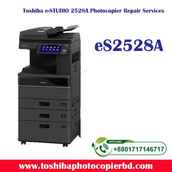 Toshiba e-Studio 2528A Photocopier Repair Services in Bangladesh Are you facing issues with your Toshiba e-Studio 2528A photocopier in Bangladesh? Look no further! Ideal Technology BD is here to provide you with top-notch repair services that will get your photocopier up and running in no time. Why Choose Ideal Technology BD for Toshiba e-Studio 2528A Photocopier Repair Services? When it comes to repairing your Toshiba e-Studio 2528A photocopier, you want to ensure that you are entrusting the job to experienced professionals. At Ideal Technology BD, we have a team of highly skilled technicians who specialize in repairing Toshiba photocopiers. Our technicians are trained to diagnose and fix a wide range of issues that your photocopier may be facing. With years of experience in the industry, we have built a reputation for providing reliable and efficient repair services. We understand the importance of having a functional photocopier in your office, which is why we strive to deliver quick turnaround times without compromising on the quality of our work. Common Issues with Toshiba e-Studio 2528A Photocopiers Toshiba e-Studio 2528A photocopiers are known for their reliability and performance. However, like any other electronic device, they are prone to issues over time. Some common problems that users may experience with these photocopiers include paper jams, image quality issues, error messages, and connectivity issues. If you are facing any of these problems or any other issue with your Toshiba e-Studio 2528A photocopier, don't hesitate to reach out to us. Our technicians have the expertise and tools to address these issues effectively and get your photocopier back in working condition. Our Repair Process When you bring your Toshiba e-Studio 2528A photocopier to Ideal Technology BD for repair, you can expect a seamless and hassle-free experience. Our technicians will start by conducting a thorough evaluation of your photocopier to identify the root cause of the problem. Once the issue has been pinpointed, we will provide you with a detailed explanation of the problem and the steps needed to fix it. We use only genuine parts in our repairs to ensure the longevity and performance of your Toshiba e-Studio 2528A photocopier. Our goal is to provide you with a solution that not only resolves the immediate issue but also prevents future problems from arising. Get in Touch with Us Don't let a malfunctioning photocopier disrupt your workflow. Contact Ideal Technology BD today for reliable Toshiba e-Studio 2528A photocopier repair services in Bangladesh. Our team of experts is here to assist you and ensure that your photocopier is back up and running smoothly in no time. Contact us today to schedule a repair service for your Toshiba e-Studio 2528A photocopier! SEO meta-description: For top-notch Toshiba e-Studio 2528A photocopier repair services in Bangladesh, contact Ideal Technology BD. Our experienced technicians will get your photocopier back in working condition in no time.