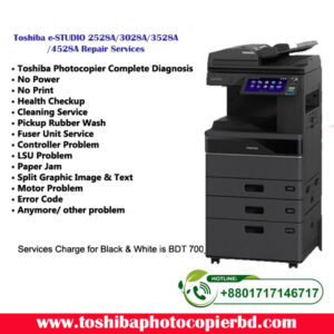 Toshiba e-STUDIO 2528A/3028A/3528A/4528A Repair Services in Bangladesh Introduction In a fast-paced business environment, having reliable printing and copying equipment is essential for smooth operations. If you are in Bangladesh and facing issues with your Toshiba e-STUDIO 2528A/3028A/3528A/4528A machines, you need a trusted repair service provider to get them back up and running efficiently. Ideal Technology BD is your go-to solution for all your Toshiba e-STUDIO repair needs in Bangladesh. Why Choose Ideal Technology BD? Expert Technicians: Our team of technicians is highly trained and certified to work on Toshiba e-STUDIO machines, ensuring that your equipment is in good hands. Quick Turnaround: We understand the importance of having your equipment up and running as soon as possible. That's why we strive to provide quick and efficient repair services. Genuine Parts: We only use genuine Toshiba parts for replacements, ensuring the quality and longevity of your machines. Affordable Rates: We offer competitive rates for our repair services, making sure that you get the best value for your money. Services Offered At Ideal Technology BD, we offer a wide range of repair services for Toshiba e-STUDIO 2528A/3028A/3528A/4528A machines, including but not limited to: Troubleshooting and diagnosis of issues Regular maintenance to prevent future problems Replacement of faulty parts Software updates and patches Cleaning and servicing for optimal performance Common Issues with Toshiba e-STUDIO Machines Paper jams Error codes on the display Poor print quality Connectivity issues Slow performance Our Repair Process When you bring your Toshiba e-STUDIO machine to Ideal Technology BD for repair, here is what you can expect: Diagnosis: Our technicians will diagnose the issue with your machine and provide you with a detailed report of the problem. Repair: Once the issue is identified, we will proceed with the repair process using genuine Toshiba parts. Testing: After the repair is complete, we will test your machine to ensure that it is functioning properly. Quality Check: We will perform a final quality check to make sure that your Toshiba e-STUDIO machine is in optimum working condition. Frequently Asked Questions Q: How long will it take to repair my Toshiba e-STUDIO machine? A: The repair time can vary depending on the issue, but we strive to provide quick turnaround times for all our customers. Q: Is it necessary to use genuine Toshiba parts for repairs? A: Yes, using genuine Toshiba parts is crucial for the longevity and performance of your e-STUDIO machine. Conclusion Ideal Technology BD is your trusted partner for Toshiba e-STUDIO 2528A/3028A/3528A/4528A repair services in Bangladesh. With a team of expert technicians, genuine parts, and quick turnaround times, we ensure that your equipment is in good hands. Don't let a malfunctioning machine slow down your business operations - contact Ideal Technology BD today for reliable repair services. Meta Description For reliable Toshiba e-STUDIO 2528A/3028A/3528A/4528A repair services in Bangladesh, trust Ideal Technology BD. Expert technicians, genuine parts, and quick turnaround times guaranteed. By following these guidelines, the article should effectively showcase Ideal Technology BD's expertise and authority in providing repair services for Toshiba e-STUDIO machines in Bangladesh.