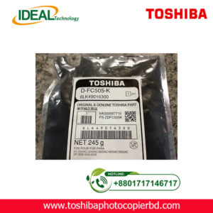 Toshiba D-FC505-K Original Black Developer Ink: A Reliable Choice for Your Printer If you are looking for a high-quality black developer ink for your Toshiba printer, the Toshiba D-FC505-K Original Black Developer Ink is an excellent choice. This genuine ink cartridge is designed specifically for use with Toshiba printers, ensuring optimal performance and print quality. In this article, we will explore the benefits of using the Toshiba D-FC505-K Original Black Developer Ink and why it is a reliable option for your printing needs. Superior Print Quality One of the main advantages of the Toshiba D-FC505-K Original Black Developer Ink is its superior print quality. This ink cartridge is formulated to deliver crisp, clear text and images, making it ideal for a wide range of printing applications. Whether you are printing documents for work or photos for personal use, you can rely on the Toshiba D-FC505-K Original Black Developer Ink to produce professional-looking results every time. Long-Lasting Performance Another key benefit of the Toshiba D-FC505-K Original Black Developer Ink is its long-lasting performance. This ink cartridge has a high page yield, allowing you to print more pages before needing to replace it. This can help you save time and money on ink cartridge replacements, making the Toshiba D-FC505-K Original Black Developer Ink a cost-effective choice for your printing needs. Easy to Install Installing the Toshiba D-FC505-K Original Black Developer Ink is quick and easy. Simply open your Toshiba printer, remove the old ink cartridge, and insert the new cartridge in its place. The cartridge is designed to fit seamlessly into your printer, ensuring a hassle-free installation process. You can be back to printing in no time with the Toshiba D-FC505-K Original Black Developer Ink. Genuine Toshiba Product When you choose the Toshiba D-FC505-K Original Black Developer Ink, you can have confidence in the quality and reliability of the product. This ink cartridge is a genuine Toshiba product, manufactured to the highest standards of quality and performance. Using genuine Toshiba products in your printer can help prevent damage and ensure that your printer continues to function properly. Environmentally Friendly In addition to its performance and quality benefits, the Toshiba D-FC505-K Original Black Developer Ink is also environmentally friendly. This ink cartridge is designed to be easily recyclable, helping to reduce waste and minimize your environmental impact. By choosing the Toshiba D-FC505-K Original Black Developer Ink, you can feel good about your printing choices and their impact on the planet. In conclusion, the Toshiba D-FC505-K Original Black Developer Ink is a reliable and high-quality option for your Toshiba printer. With superior print quality, long-lasting performance, easy installation, genuine Toshiba manufacturing, and environmental friendliness, this ink cartridge has everything you need for your printing needs. Make the switch to the Toshiba D-FC505-K Original Black Developer Ink today and experience the difference for yourself! Meta Description: Looking for reliable black developer ink for your Toshiba printer? Check out the Toshiba D-FC505-K Original Black Developer Ink for superior print quality and long-lasting performance.