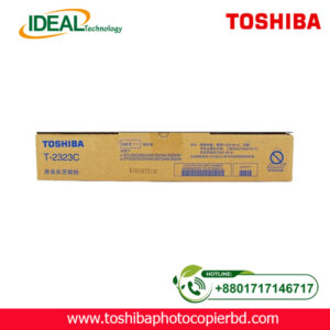 Toshiba Original T-2323E Black Toner Cartridge Price in Bangladesh Toshiba T-2323E Black Original & Genuine Toner Cartridge Supplies are specifically designed for the following Models: Toshiba e-Studio 2523A; Toshiba e-studio 2523AD; Toshiba e-Studio 2323AM; Toshiba e-Studio2823AM, Toshiba e-Studio 2329A, Toshiba e-Studio 2829A Photocopier Machines. Buy Toshiba T-2323E Original & Genuine Toner Cartridge has has weight 338gm and estimated yield at ± 15,000 Pages @ 5% average coverage & Get a great value for everyday business Coping / Printing. Toshiba T-2323E Genuine & Original Black Toner Cartridge & Get a great value for everyday business Coping / Printing. Our demanding specifications, high-quality standards and rigorous testing ensure the highest-quality product that will work best with your equipment. Strong infiltration capacity, no pore lines, no diffuse, no fade when it is wet on the printed. Excellent fastness rate, printed graphics context will be kept for long time. Good compatibility will represent you perfect performance. Low corrosion and long lifespanw Genuine Toner Cartridgea is your one-stop shop for all your printing needs—all right from the comfort of your office.