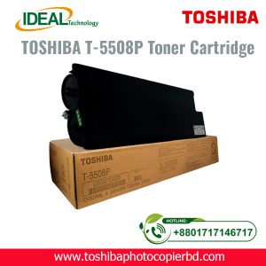 In this article, we will explore the Toshiba T-5508P original black toner and its price in Bangladesh. Ideal Technology BD is your go-to destination for all your printing needs, offering high-quality products at competitive prices and support for Toshiba e-Studio 5508A/6508A/7508A/8508A Photocopiers. 